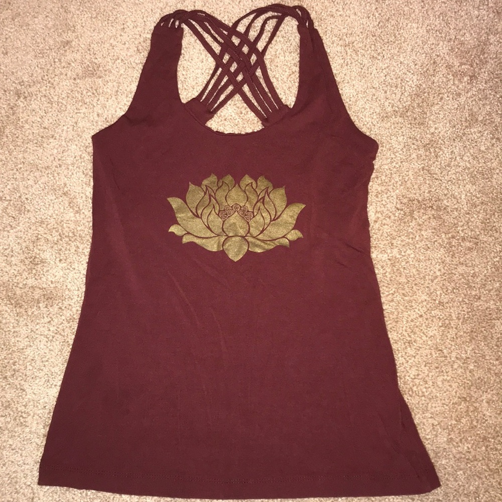 Maroon Active Tank Top!